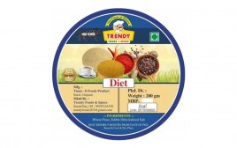 Trendy Foods & Spices Diet Khakhra   Pack  200 grams